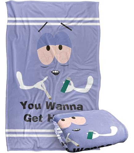 Amazon.com: South Park Towelie Silky Touch Super Soft Throw